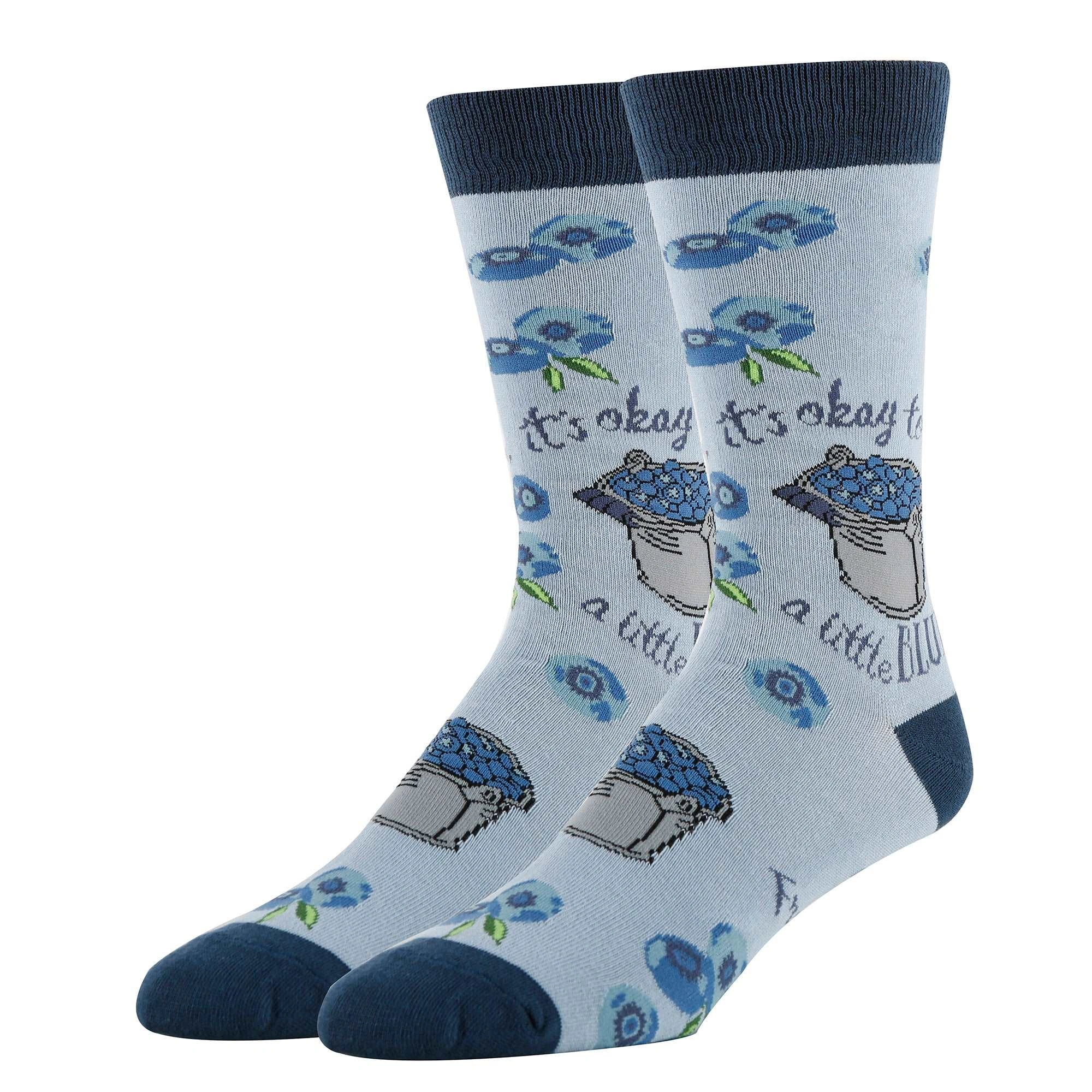 Tiny Blue Socks: Cozy Comfort for Little Feet – Add a Splash of Color!